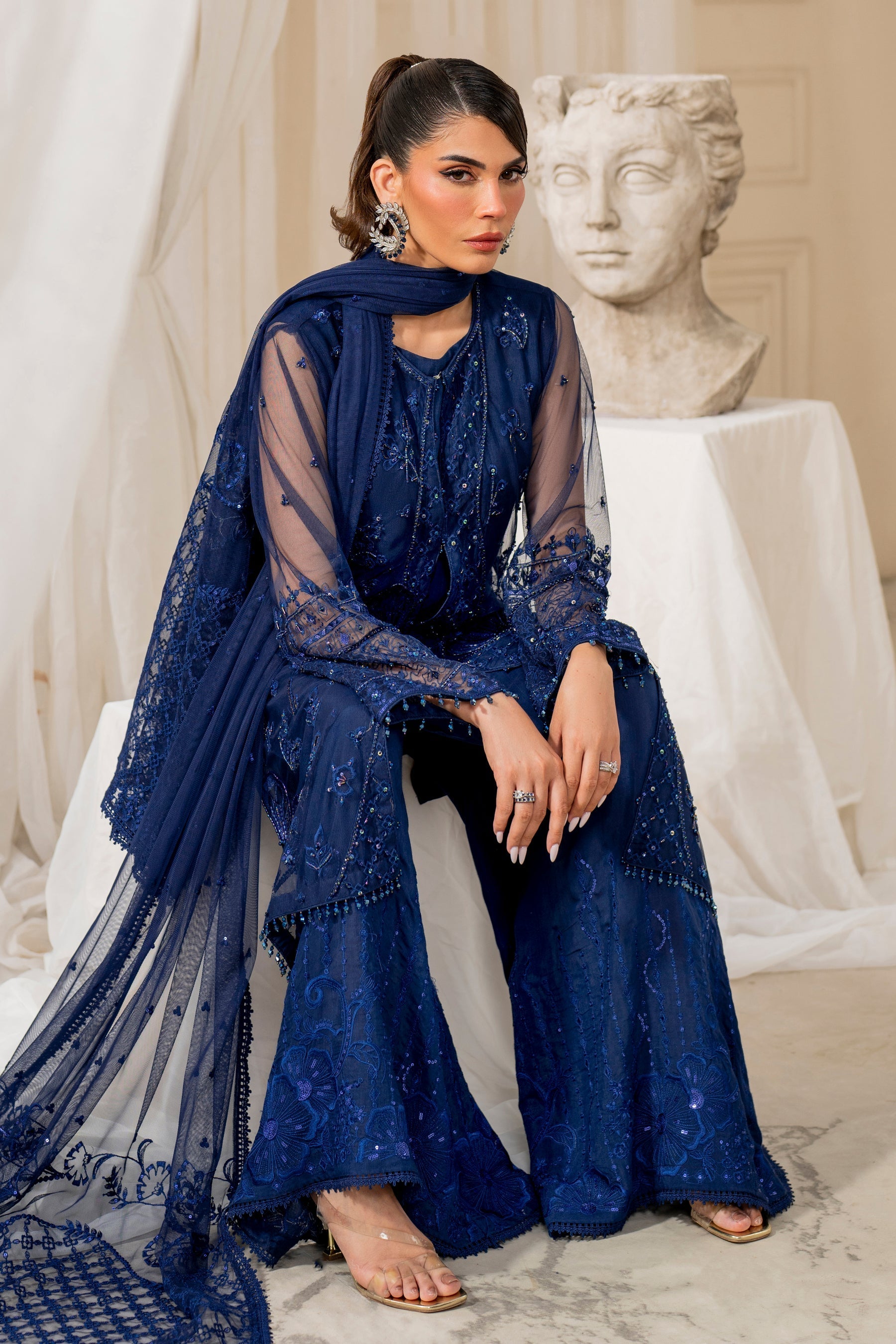 Naqshi | Lamour Evening Formals | NAYAL by Naqshi - Designer Dress - Type: Luxury - Available at Libayah - 100% Original
