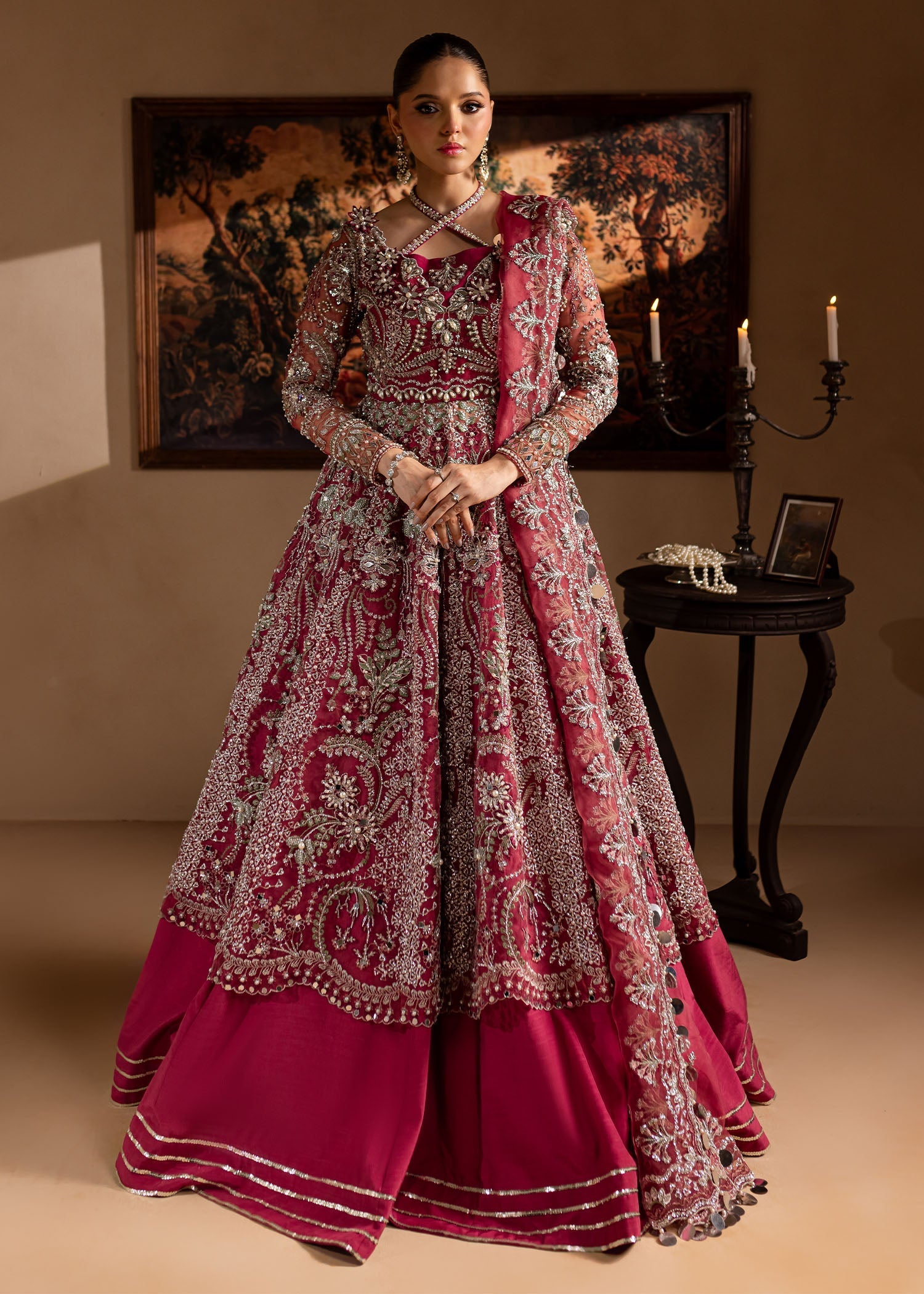 Maria Osama Khan | Lamhay Wedding Festive | Nayab by Maria Osama Khan - Designer Dress - Type: Bridal - Available at Libayah - 100% Original