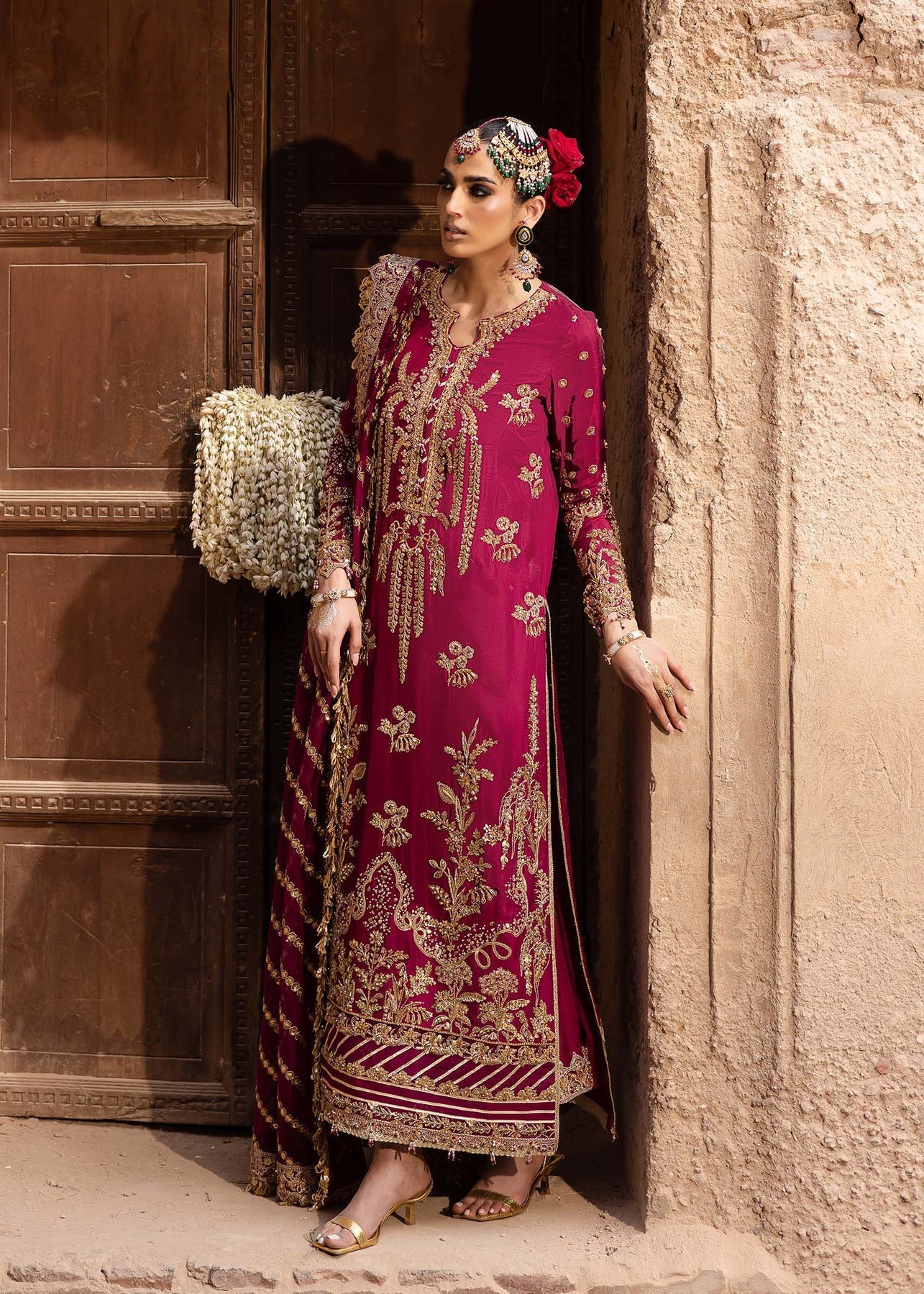Akbar Aslam | Dastaan Luxury Formals | Gulebahar by Akbar Aslam - Designer Dress - Type: Ladies Clothes - Available at Libayah - 100% Original