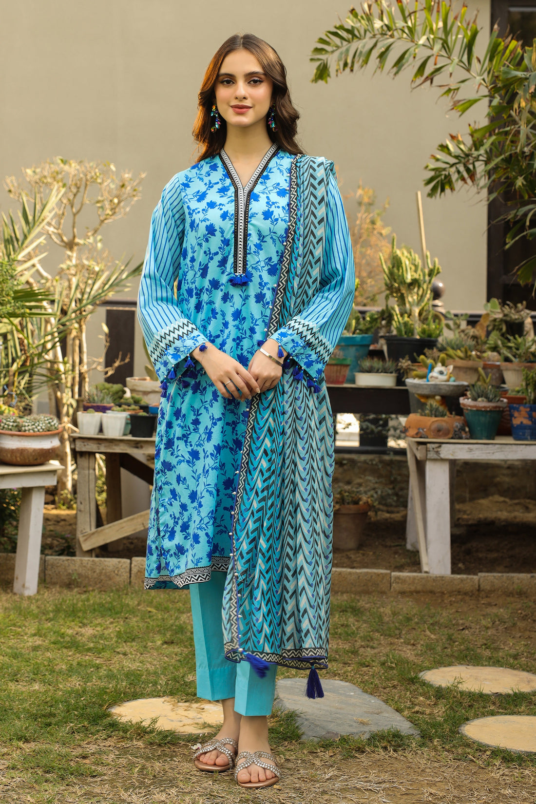 LSM | Winter Marina 24 | 0147-B by LSM - Designer Dress - Type: Ladies Clothes - Available at Libayah - 100% Original