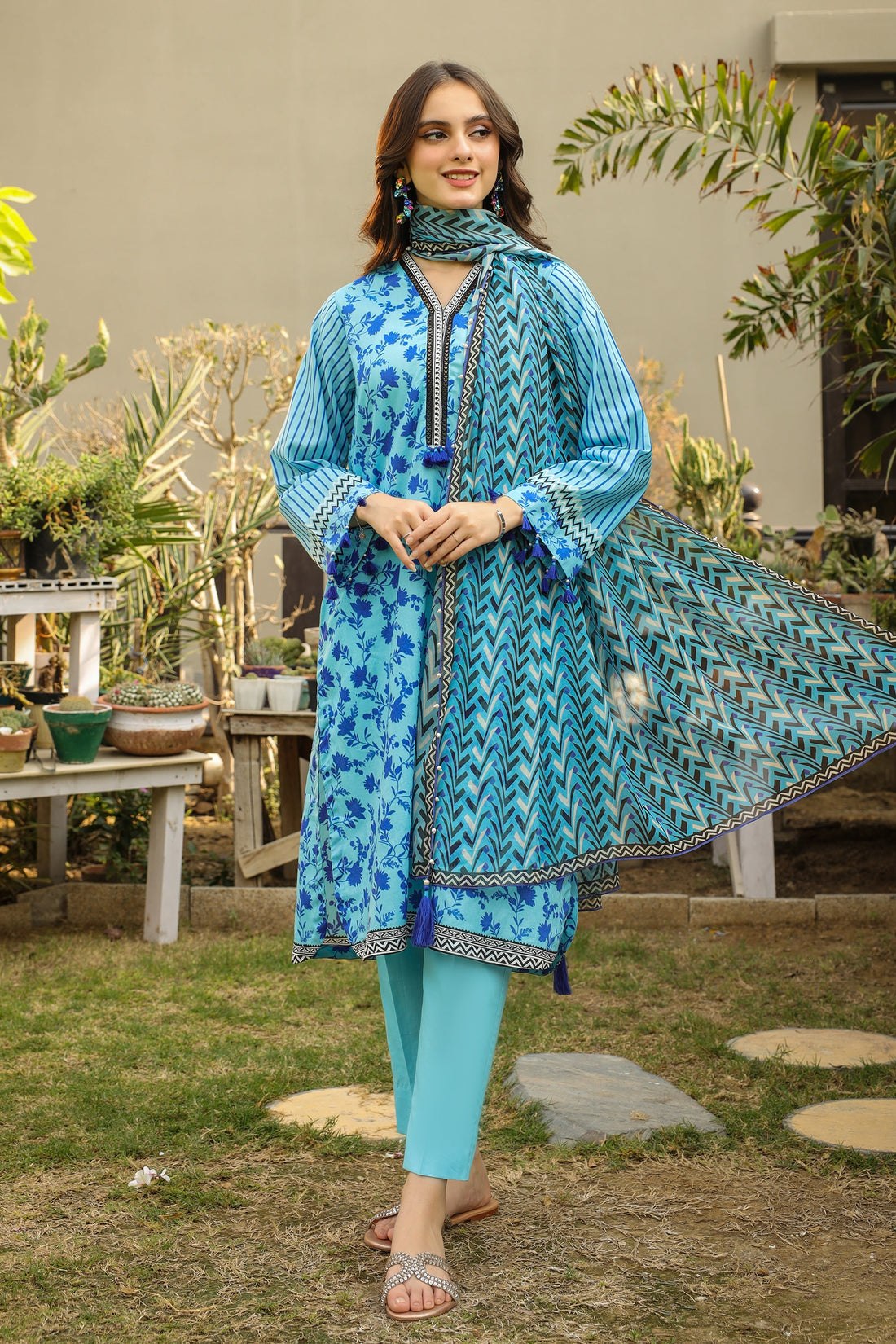 LSM | Winter Marina 24 | 0147-B by LSM - Designer Dress - Type: Ladies Clothes - Available at Libayah - 100% Original