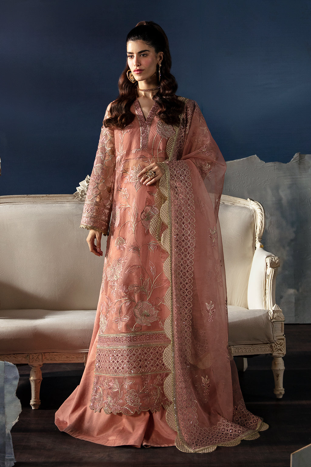 Afrozeh | La Fuchsia Festive 24 | Elea by Afrozeh - Designer Dress - Type: Ladies Clothes - Available at Libayah - 100% Original