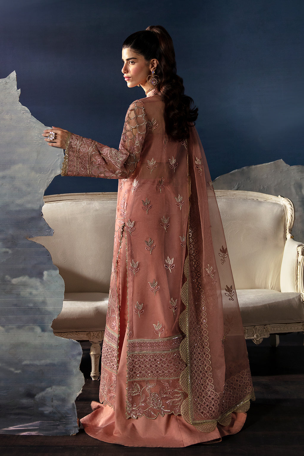 Afrozeh | La Fuchsia Festive 24 | Elea by Afrozeh - Designer Dress - Type: Ladies Clothes - Available at Libayah - 100% Original