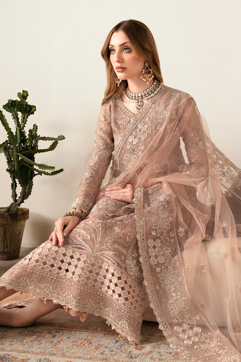 Ramsha | Festive Collection 24 | E-104 by Ramsha - Designer Dress - Type: Formal - Available at Libayah - 100% Original
