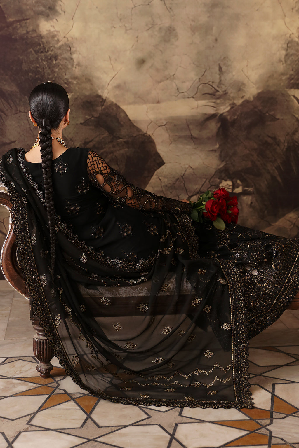 Flossie | Mehak Luxury Formals | FE-806 (A) by Flossie - Designer Dress - Type: Formal - Available at Libayah - 100% Original