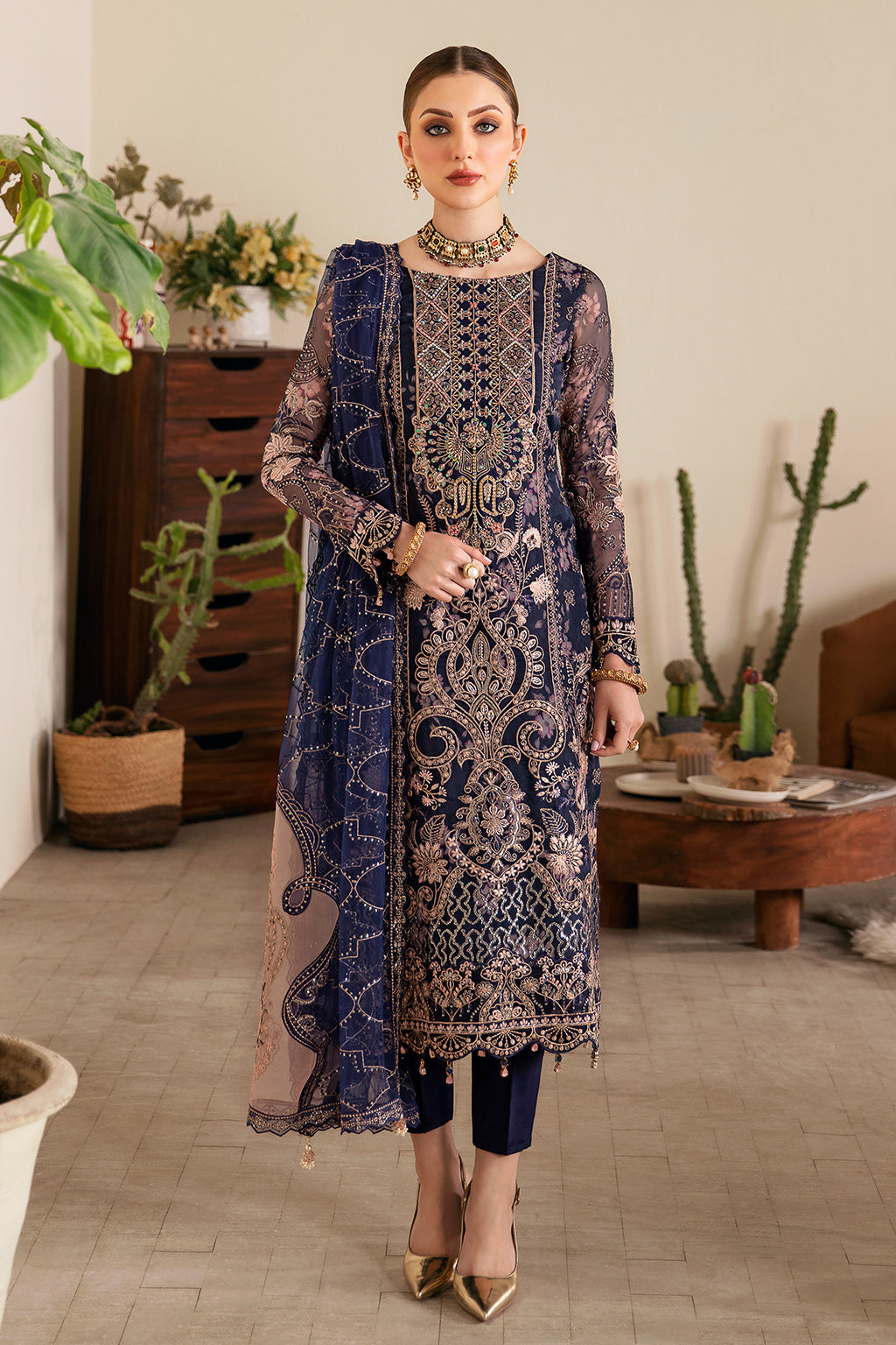 Ramsha | Festive Collection 24 | E-101 by Ramsha - Designer Dress - Type: Formal - Available at Libayah - 100% Original
