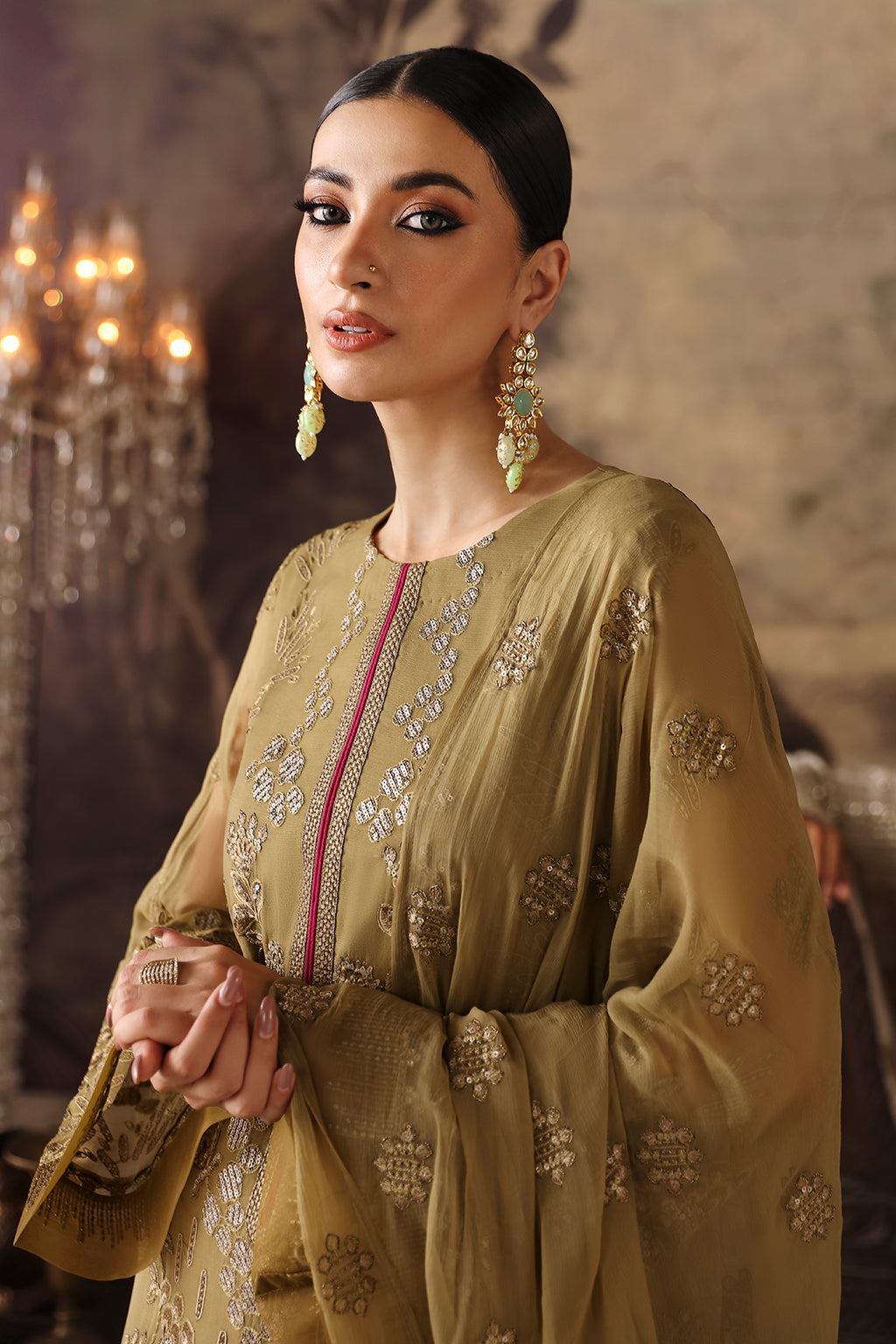 Flossie | Mehak Luxury Formals | FE-804 by Flossie - Designer Dress - Type: Formal - Available at Libayah - 100% Original