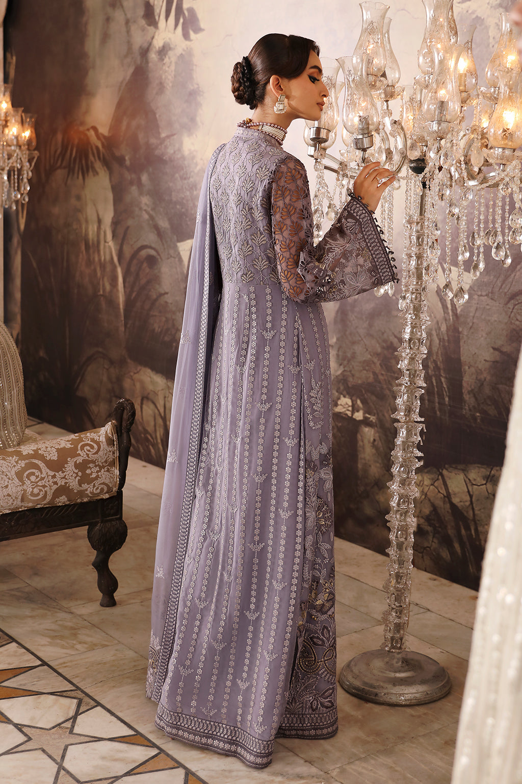 Flossie | Mehak Luxury Formals | FE-805 (A) by Flossie - Designer Dress - Type: Formal - Available at Libayah - 100% Original
