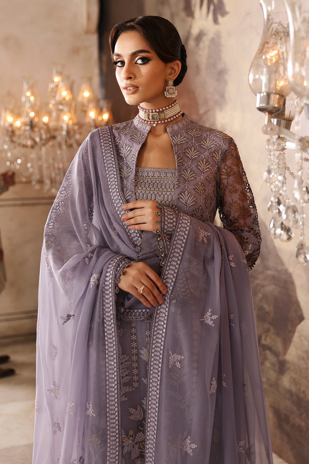 Flossie | Mehak Luxury Formals | FE-805 (A) by Flossie - Designer Dress - Type: Formal - Available at Libayah - 100% Original