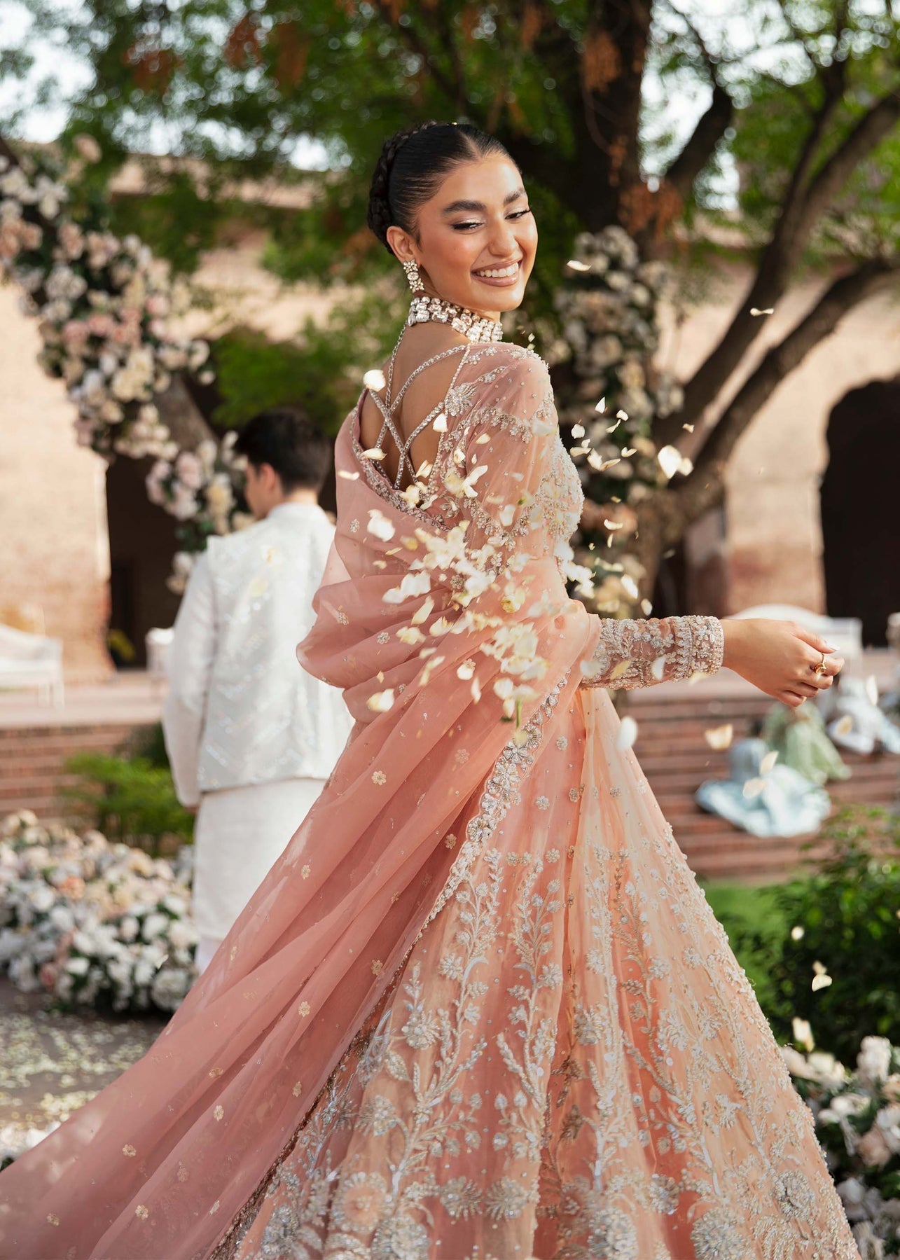 Akbar Aslam | Bridal Collection 2024 | SOLSTICE by Akbar Aslam - Designer Dress - Type: Ladies Clothes - Available at Libayah - 100% Original