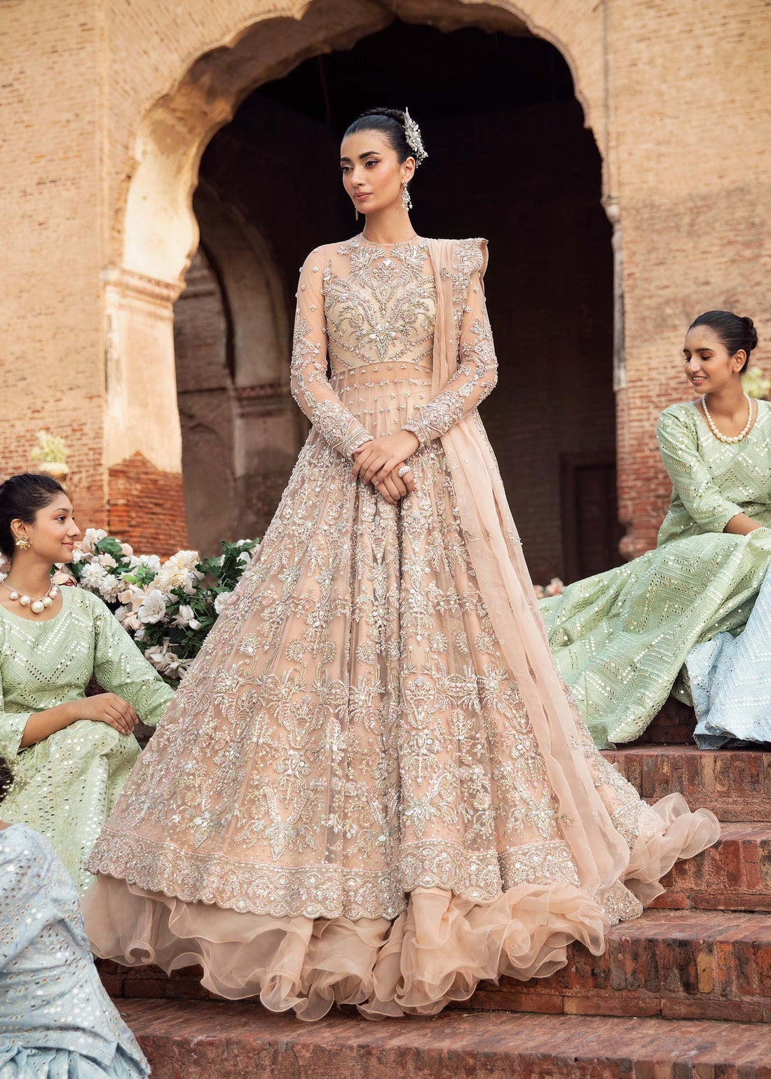 Akbar Aslam | Bridal Collection 2024 | TEMPEST by Akbar Aslam - Designer Dress - Type: Ladies Clothes - Available at Libayah - 100% Original