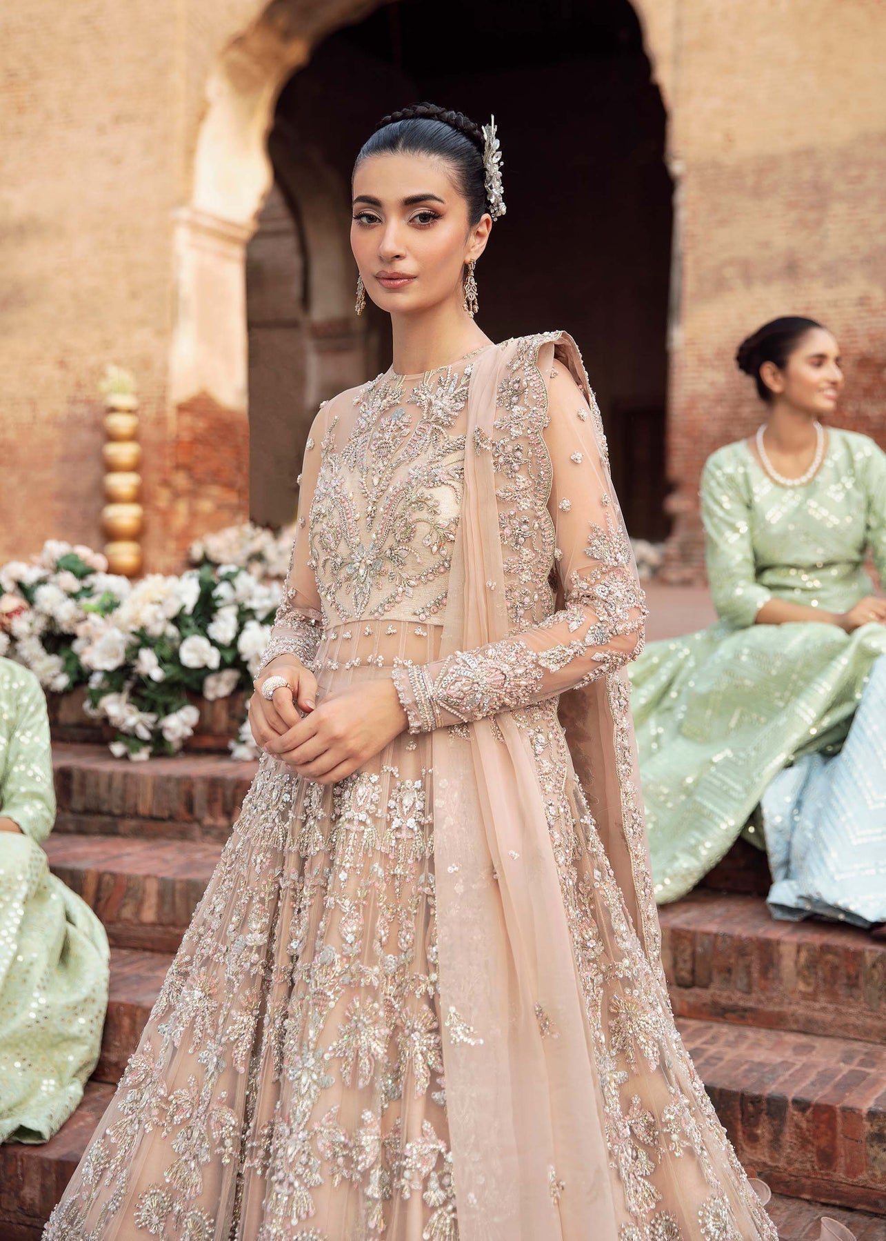 Akbar Aslam | Bridal Collection 2024 | TEMPEST by Akbar Aslam - Designer Dress - Type: Ladies Clothes - Available at Libayah - 100% Original