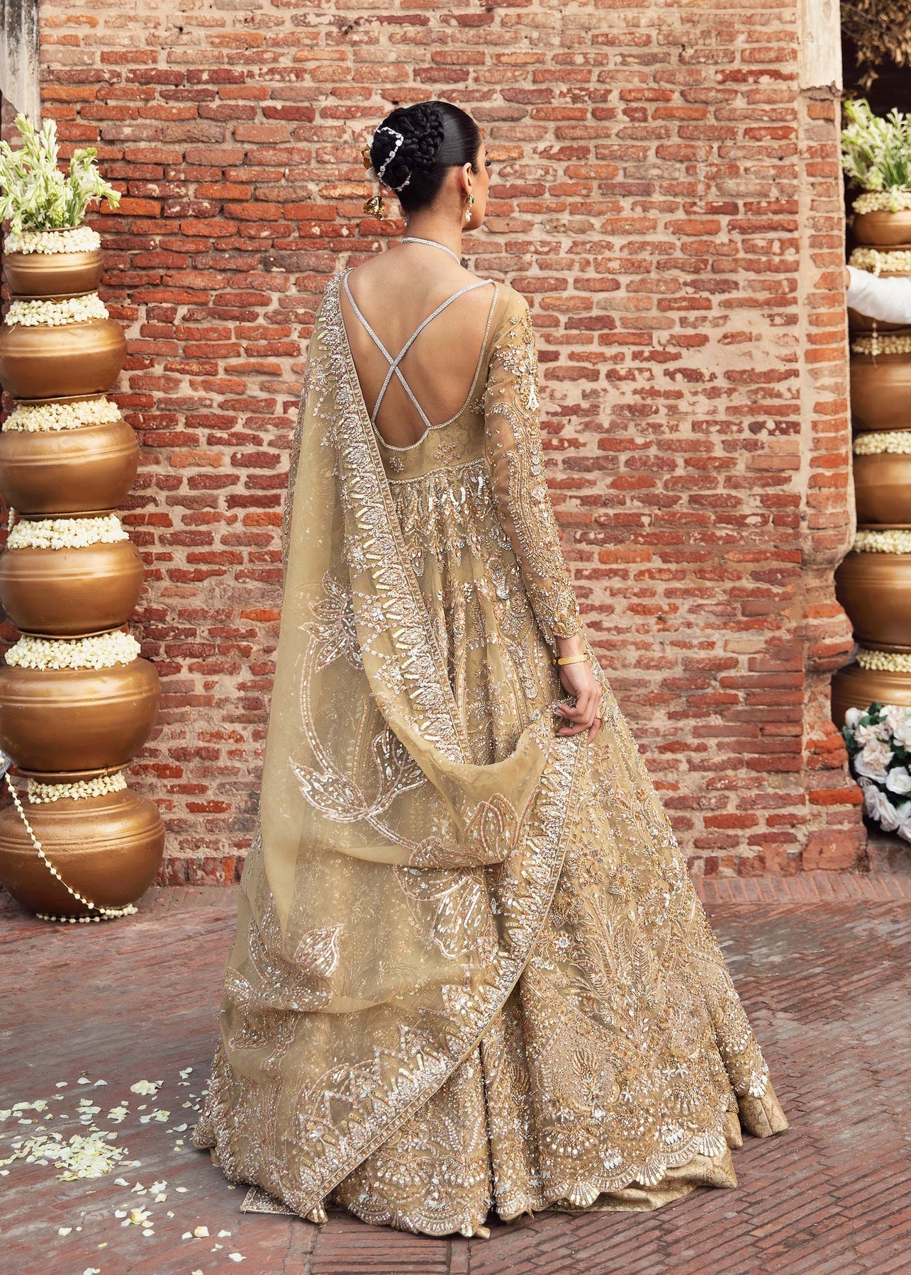 Akbar Aslam | Bridal Collection 2024 | ELYSIUM by Akbar Aslam - Designer Dress - Type: Ladies Clothes - Available at Libayah - 100% Original