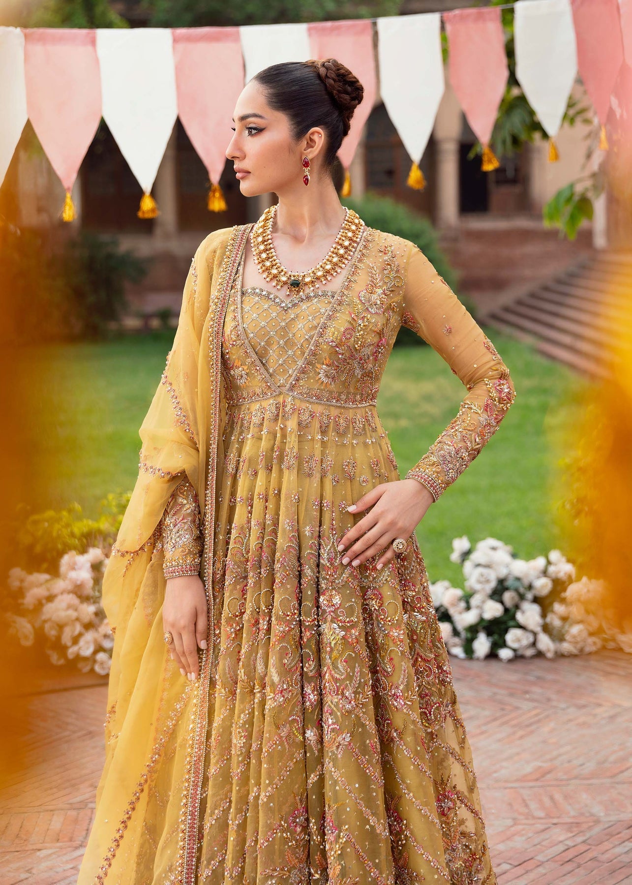 Akbar Aslam | Bridal Collection 2024 | ECLIPSE by Akbar Aslam - Designer Dress - Type: Ladies Clothes - Available at Libayah - 100% Original