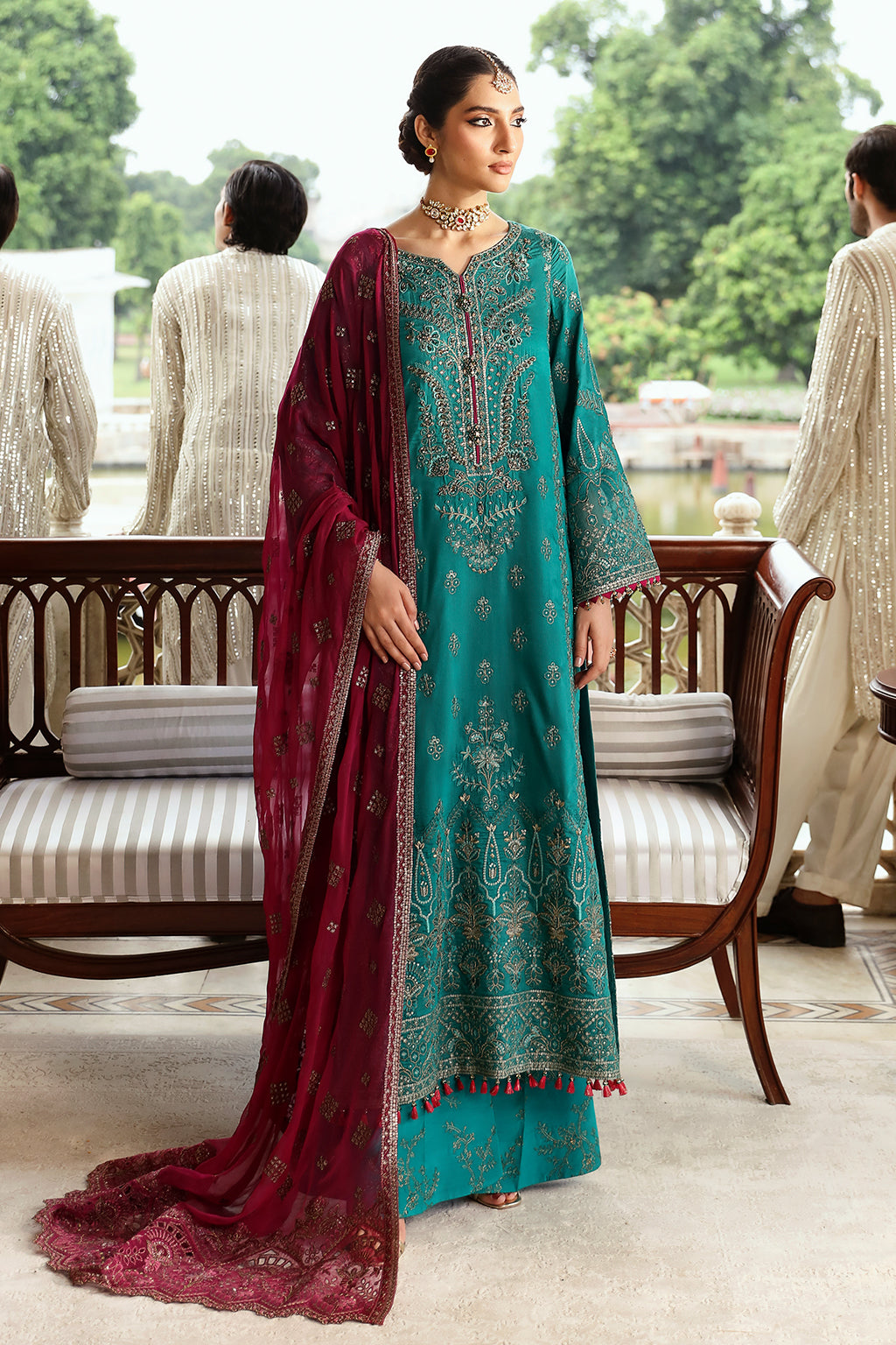 Flossie | Mehak Luxury Formals | FE-810 by Flossie - Designer Dress - Type: Formal - Available at Libayah - 100% Original