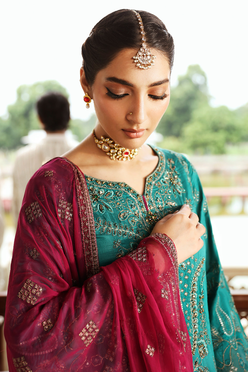 Flossie | Mehak Luxury Formals | FE-810 by Flossie - Designer Dress - Type: Formal - Available at Libayah - 100% Original