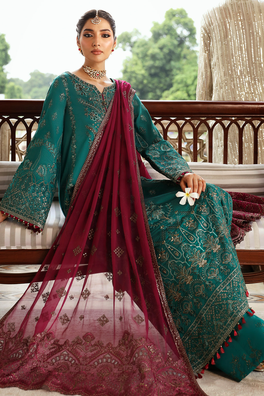 Flossie | Mehak Luxury Formals | FE-810 by Flossie - Designer Dress - Type: Formal - Available at Libayah - 100% Original