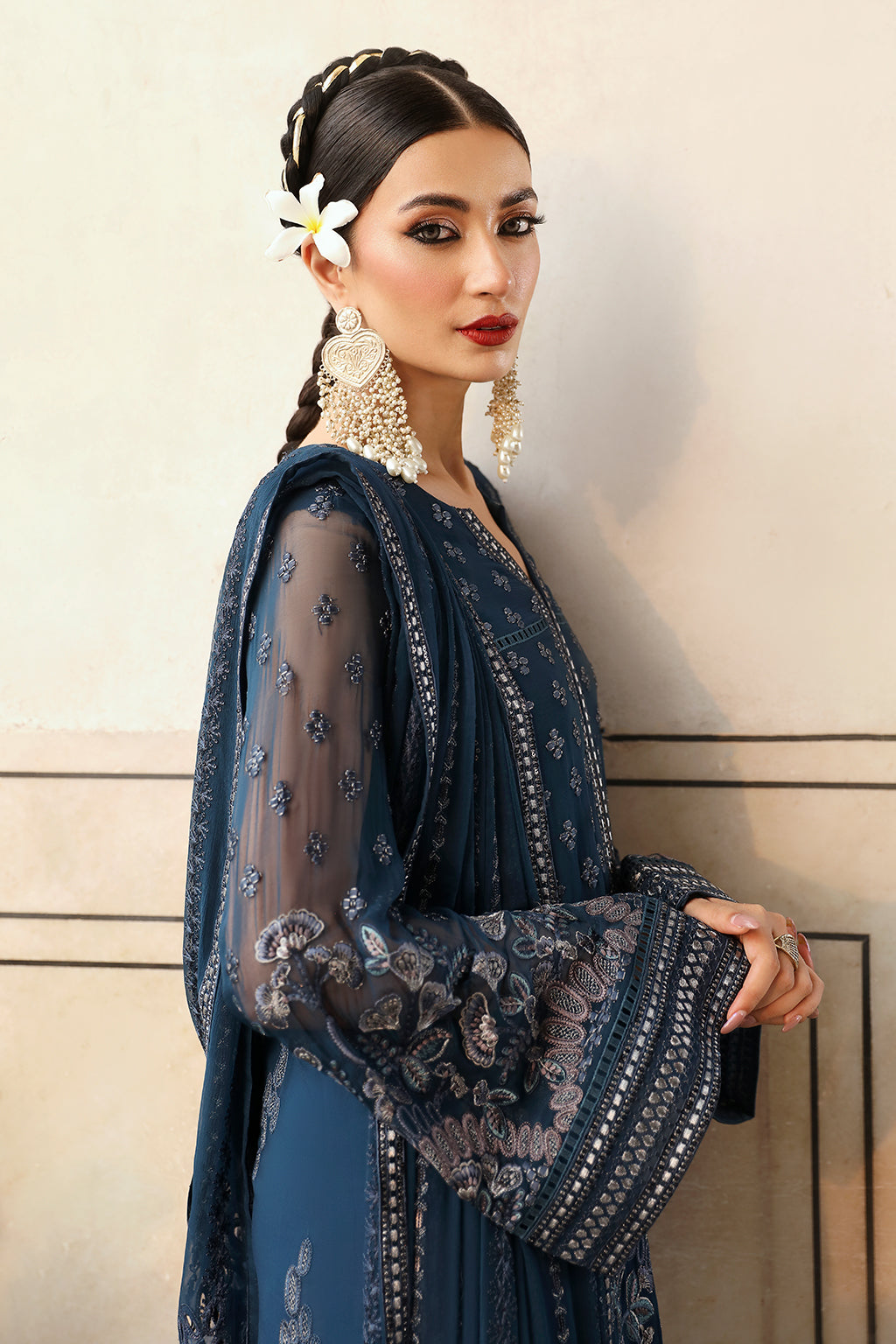 Flossie | Mehak Luxury Formals | FE-802 (B) by Flossie - Designer Dress - Type: Formal - Available at Libayah - 100% Original