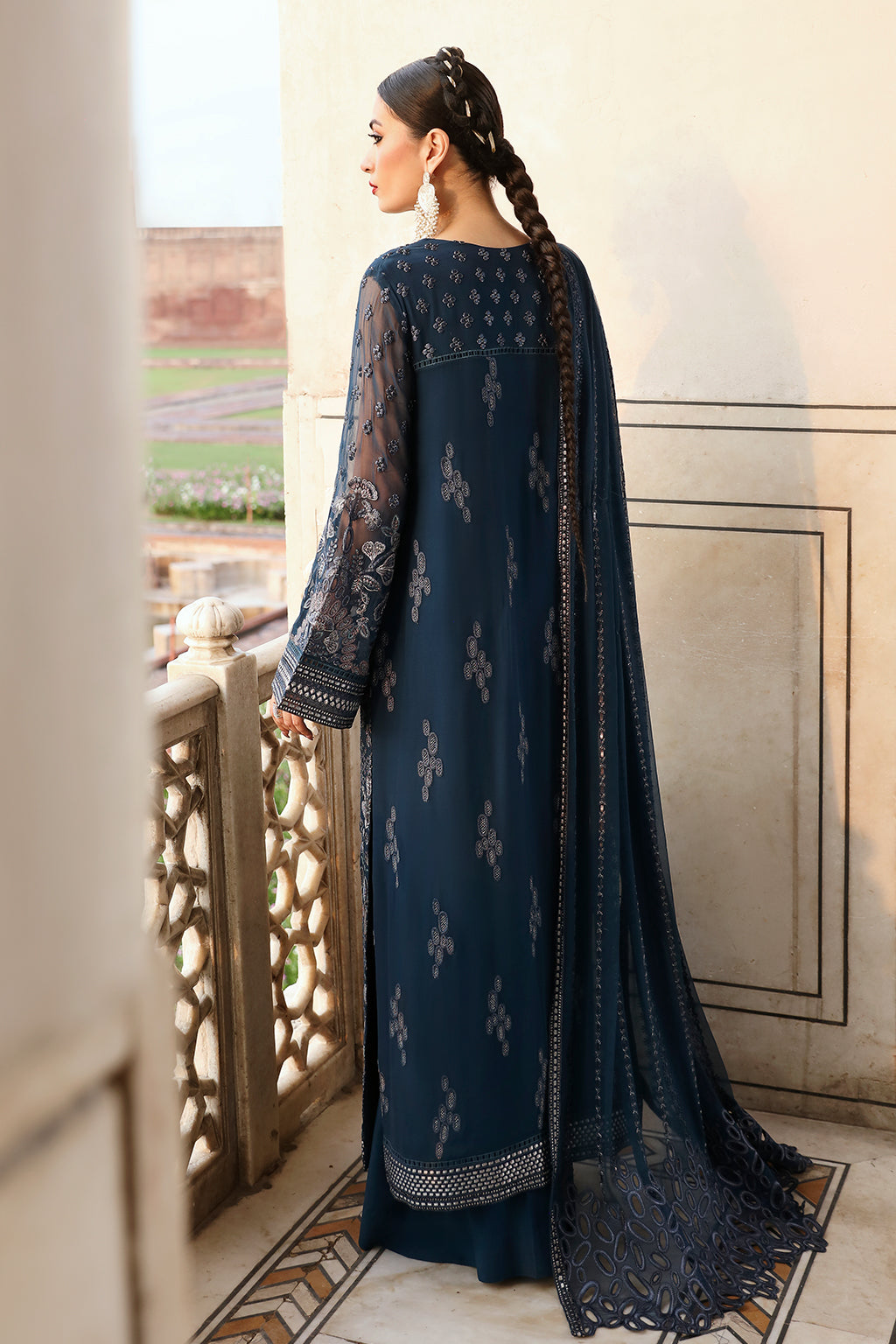 Flossie | Mehak Luxury Formals | FE-802 (B) by Flossie - Designer Dress - Type: Formal - Available at Libayah - 100% Original