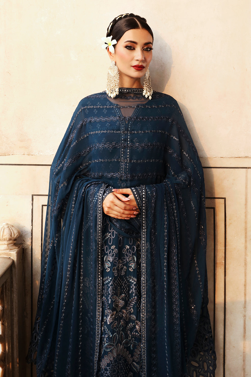 Flossie | Mehak Luxury Formals | FE-802 (B) by Flossie - Designer Dress - Type: Formal - Available at Libayah - 100% Original