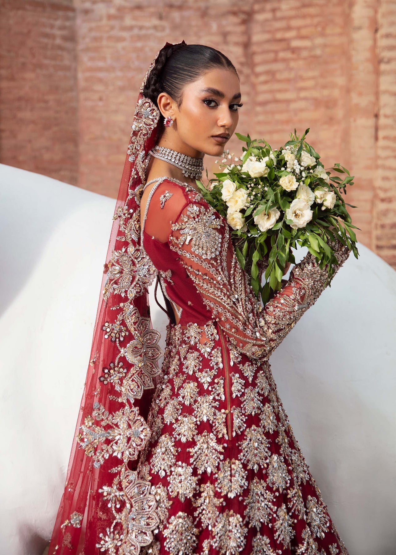 Akbar Aslam | Bridal Collection 2024 | TWILIGHT by Akbar Aslam - Designer Dress - Type: Ladies Clothes - Available at Libayah - 100% Original