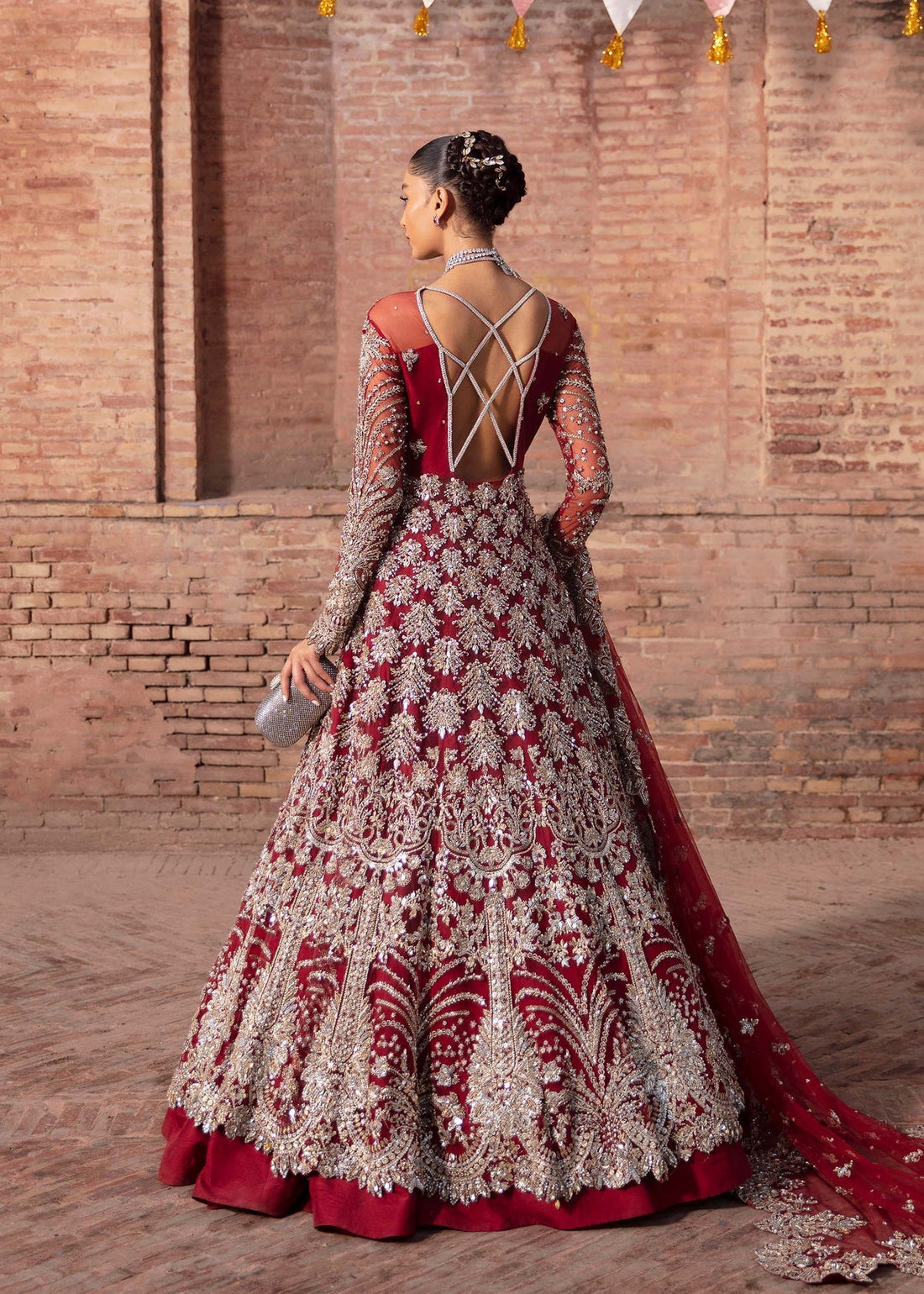 Akbar Aslam | Bridal Collection 2024 | TWILIGHT by Akbar Aslam - Designer Dress - Type: Ladies Clothes - Available at Libayah - 100% Original