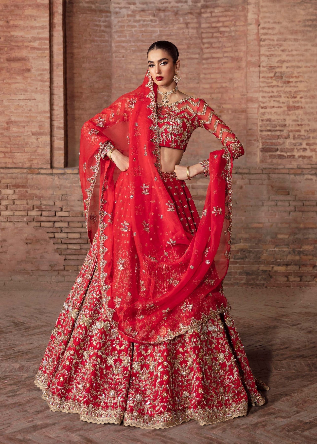 Akbar Aslam | Bridal Collection 2024 | CHRYSALIS by Akbar Aslam - Designer Dress - Type: Ladies Clothes - Available at Libayah - 100% Original