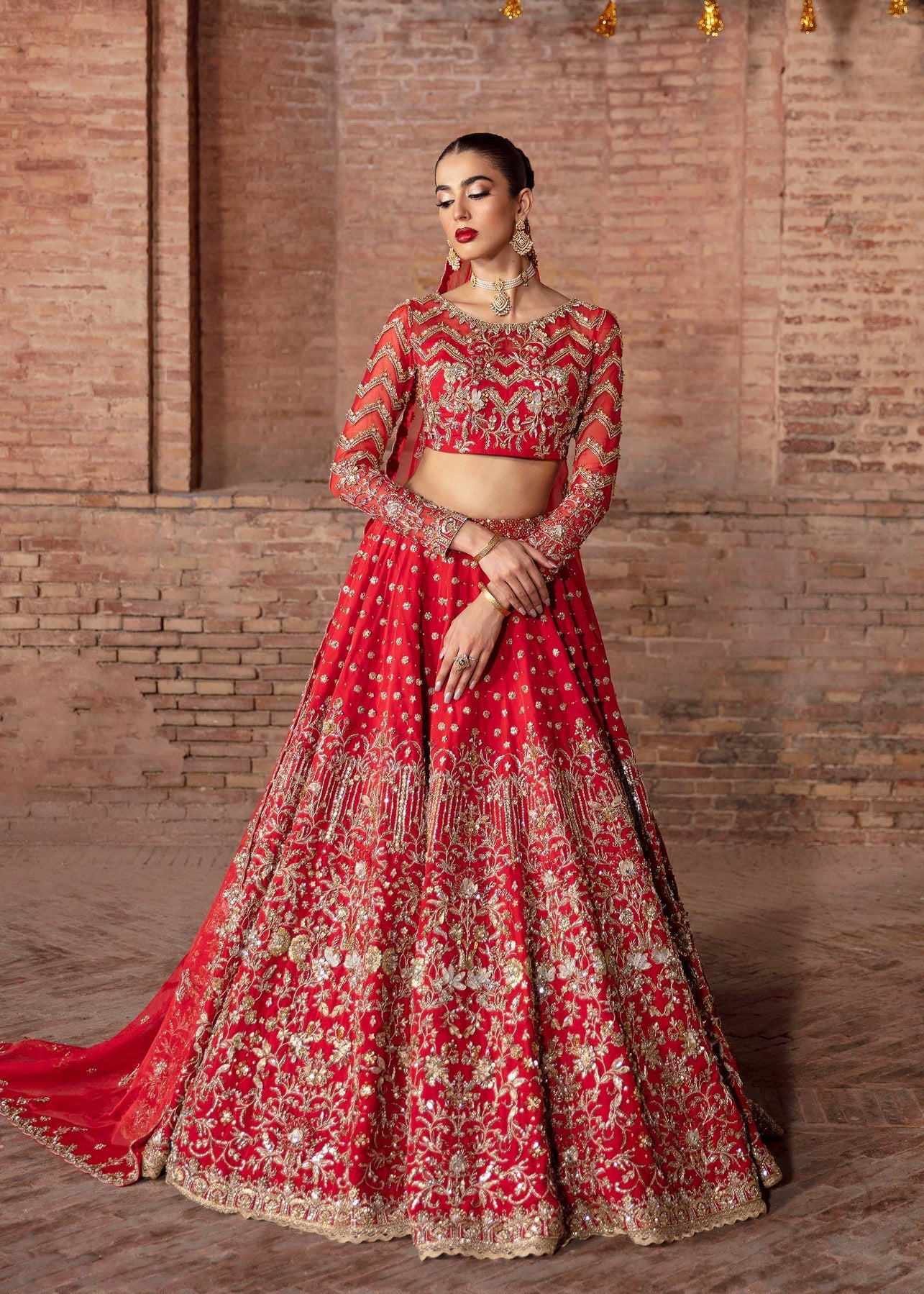 Akbar Aslam | Bridal Collection 2024 | CHRYSALIS by Akbar Aslam - Designer Dress - Type: Ladies Clothes - Available at Libayah - 100% Original