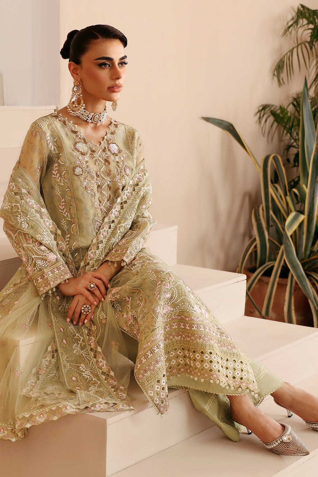 Ramsha | Festive Collection 24 | E-208 by Ramsha - Designer Dress - Type: Formal - Available at Libayah - 100% Original