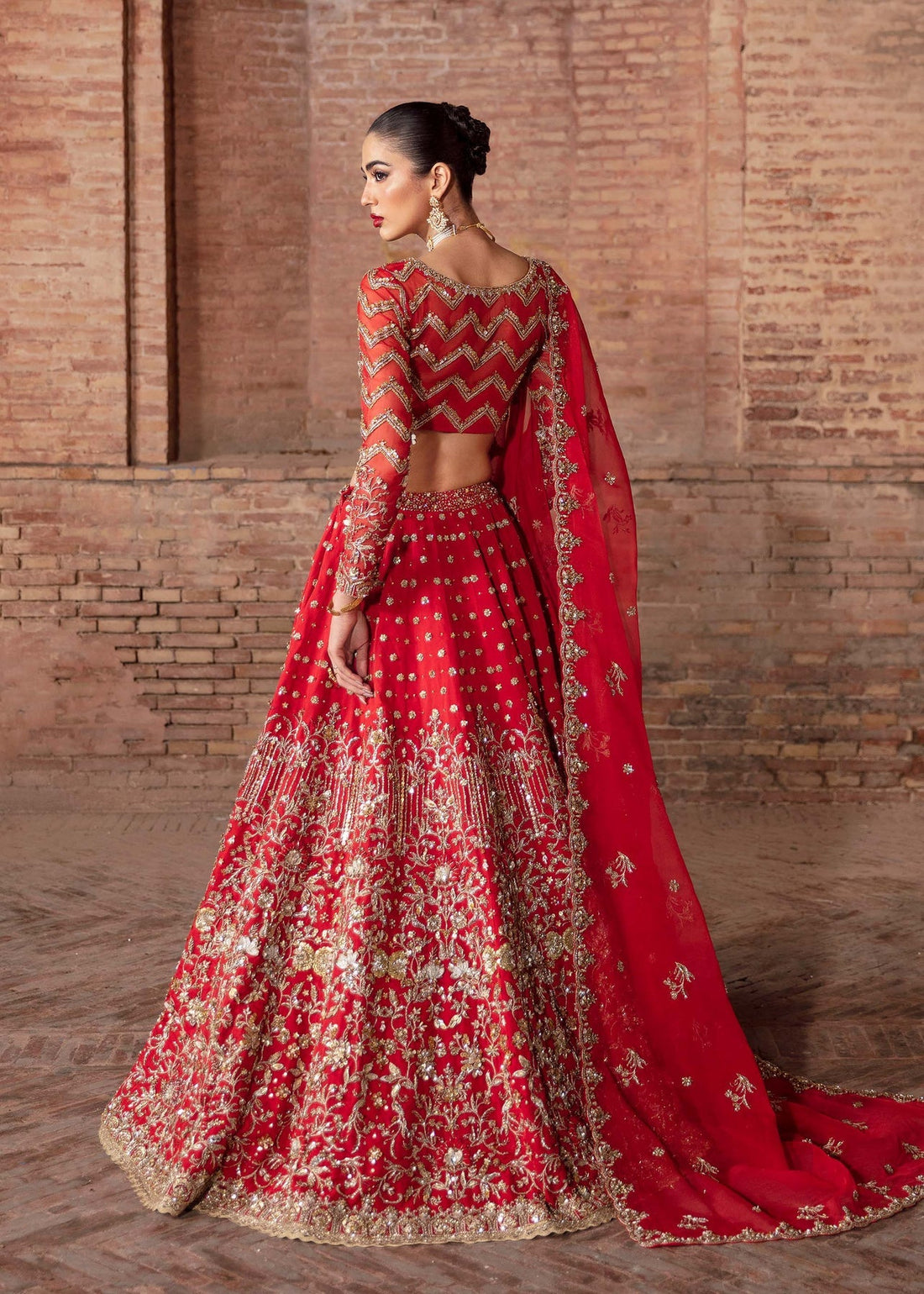 Akbar Aslam | Bridal Collection 2024 | CHRYSALIS by Akbar Aslam - Designer Dress - Type: Ladies Clothes - Available at Libayah - 100% Original