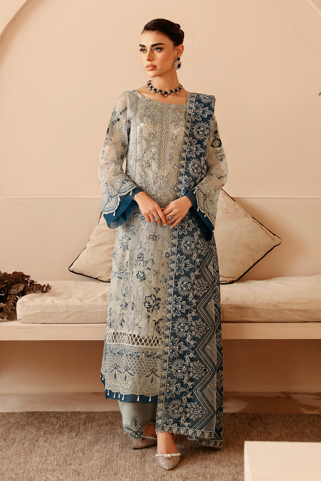 Ramsha | Festive Collection 24 | E-207 by Ramsha - Designer Dress - Type: Formal - Available at Libayah - 100% Original