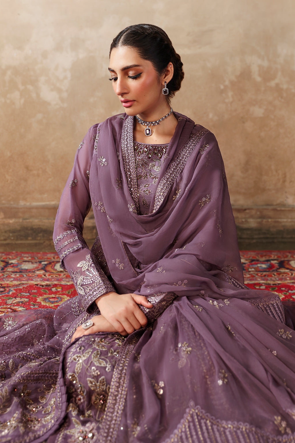Flossie | Mehak Luxury Formals | FE-808 by Flossie - Designer Dress - Type: Formal - Available at Libayah - 100% Original