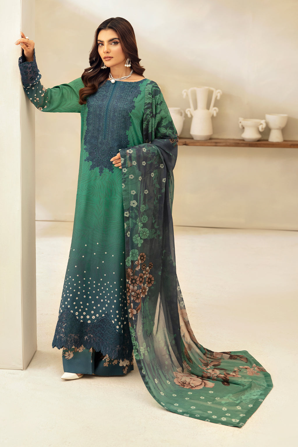 Ramsha | Riwaj Viscose | J-401 by Ramsha - Designer Dress - Type: Ladies Clothes - Available at Libayah - 100% Original