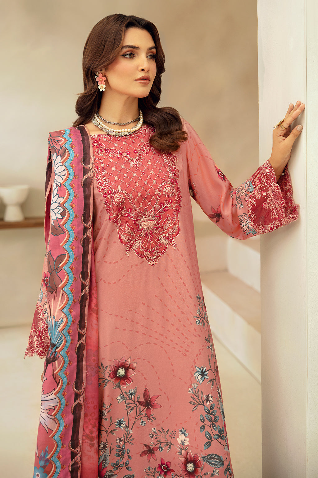 Ramsha | Riwaj Viscose | J-410 by Ramsha - Designer Dress - Type: Ladies Clothes - Available at Libayah - 100% Original