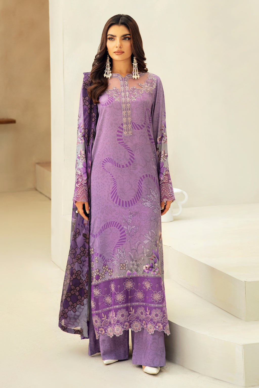 Ramsha | Riwaj Viscose | J-402 by Ramsha - Designer Dress - Type: Ladies Clothes - Available at Libayah - 100% Original