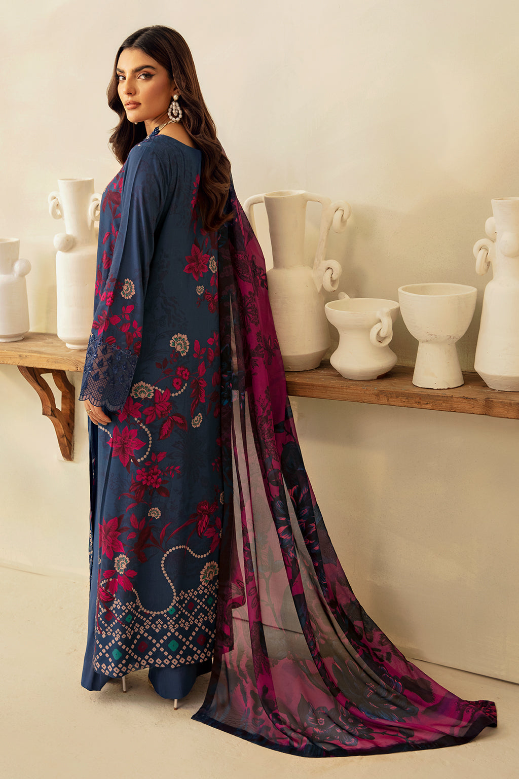 Ramsha | Riwaj Viscose | J-406 by Ramsha - Designer Dress - Type: Ladies Clothes - Available at Libayah - 100% Original