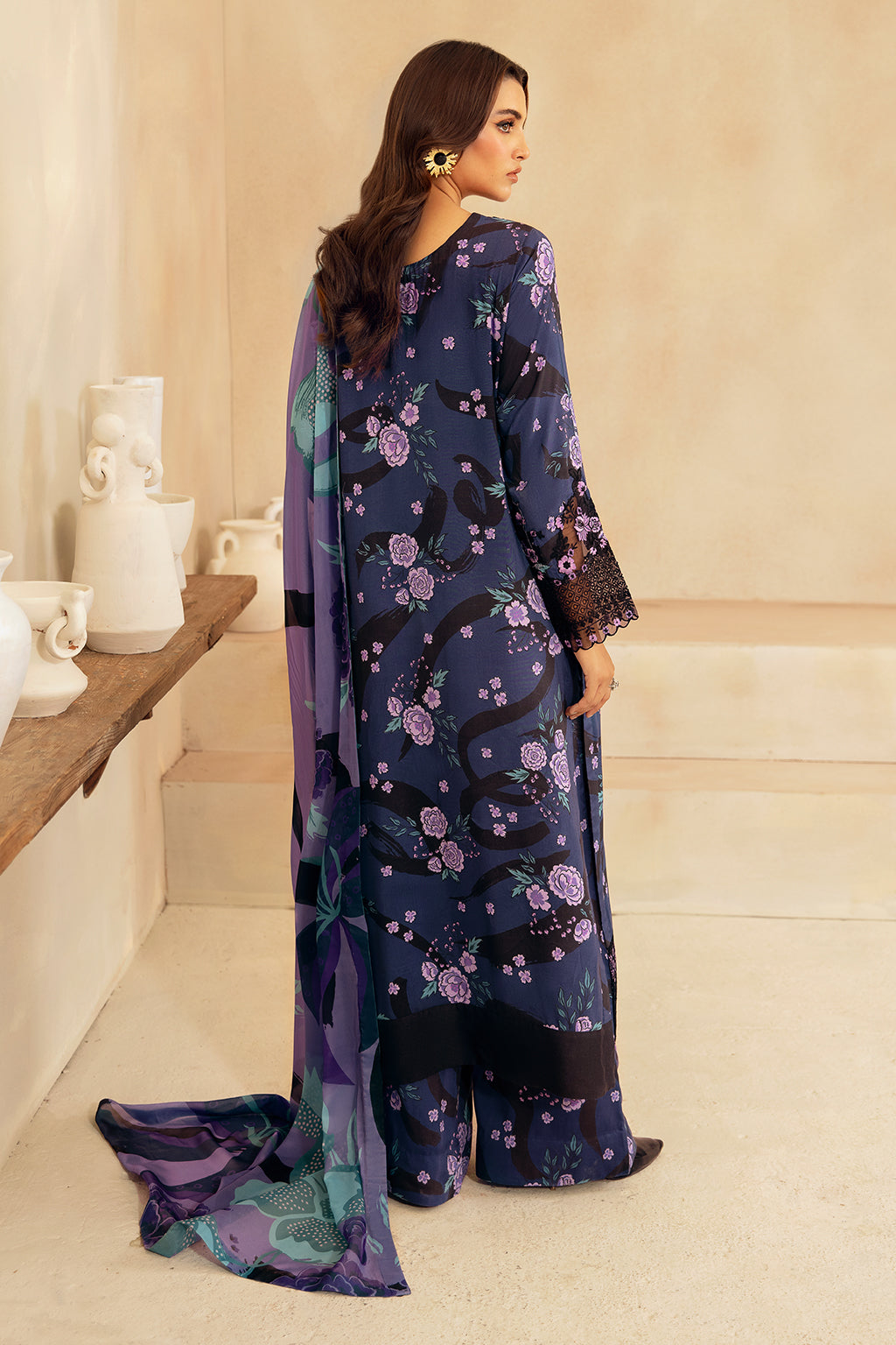 Ramsha | Riwaj Viscose | J-405 by Ramsha - Designer Dress - Type: Ladies Clothes - Available at Libayah - 100% Original