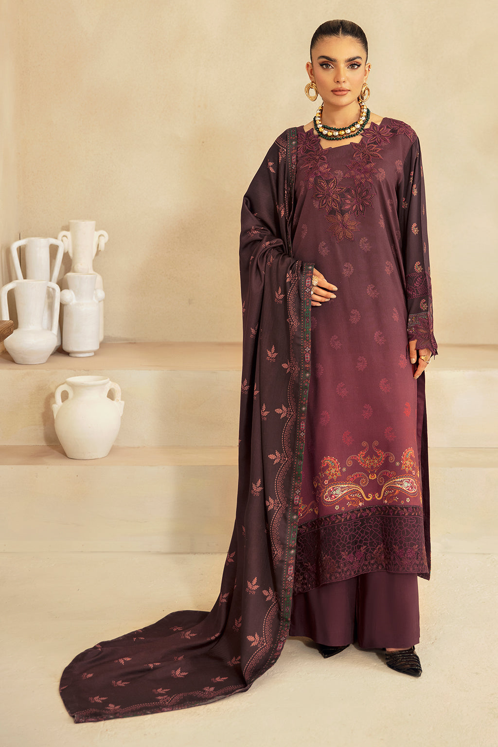 Ramsha | Riwaj Viscose | J-408 by Ramsha - Designer Dress - Type: Ladies Clothes - Available at Libayah - 100% Original