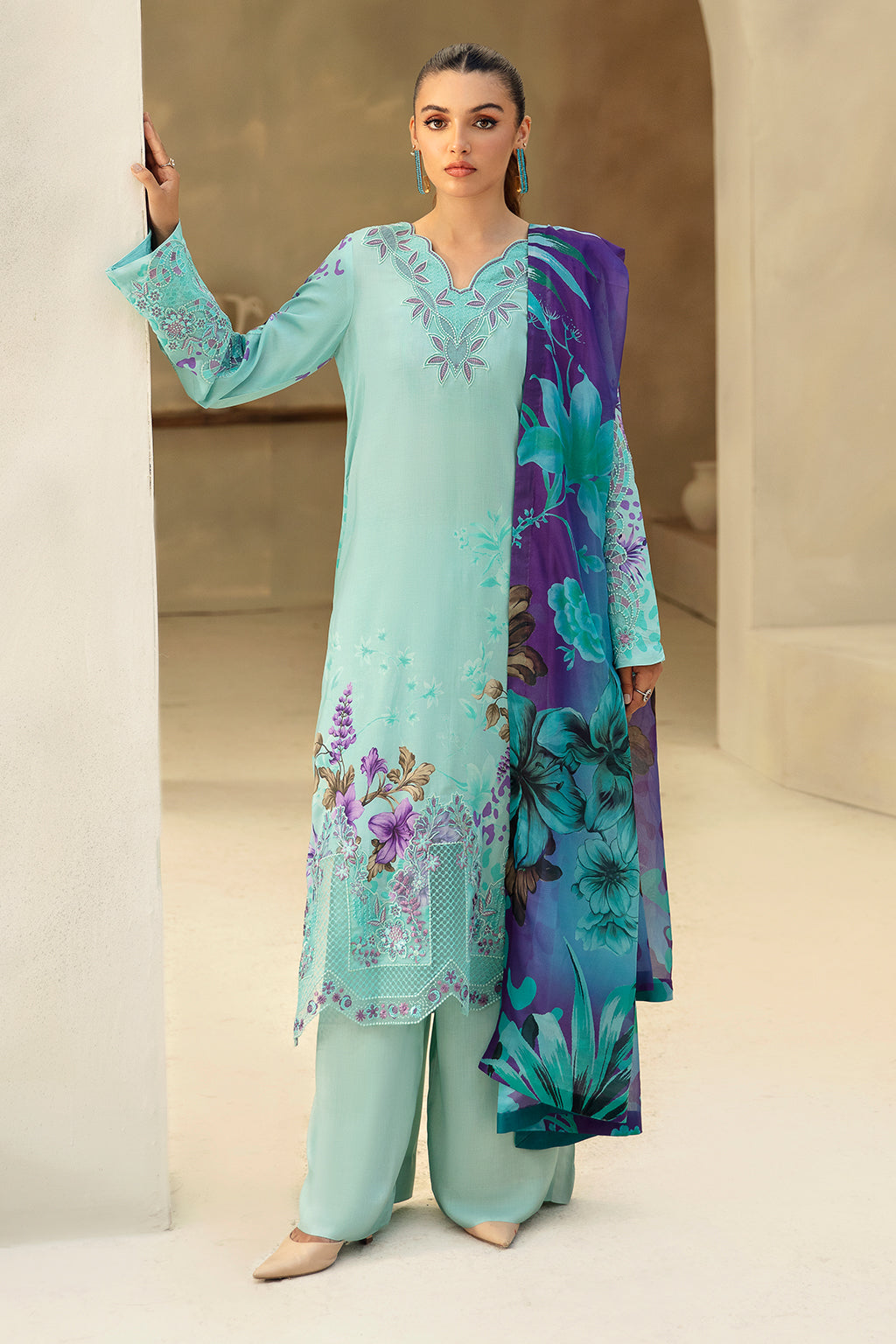Ramsha | Riwaj Viscose | J-409 by Ramsha - Designer Dress - Type: Ladies Clothes - Available at Libayah - 100% Original