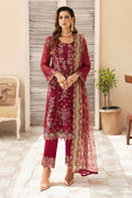 Ramsha | Chevron Chiffon Collection | A-907 by Ramsha - Designer Dress - Type: Ladies Clothes - Available at Libayah - 100% Original