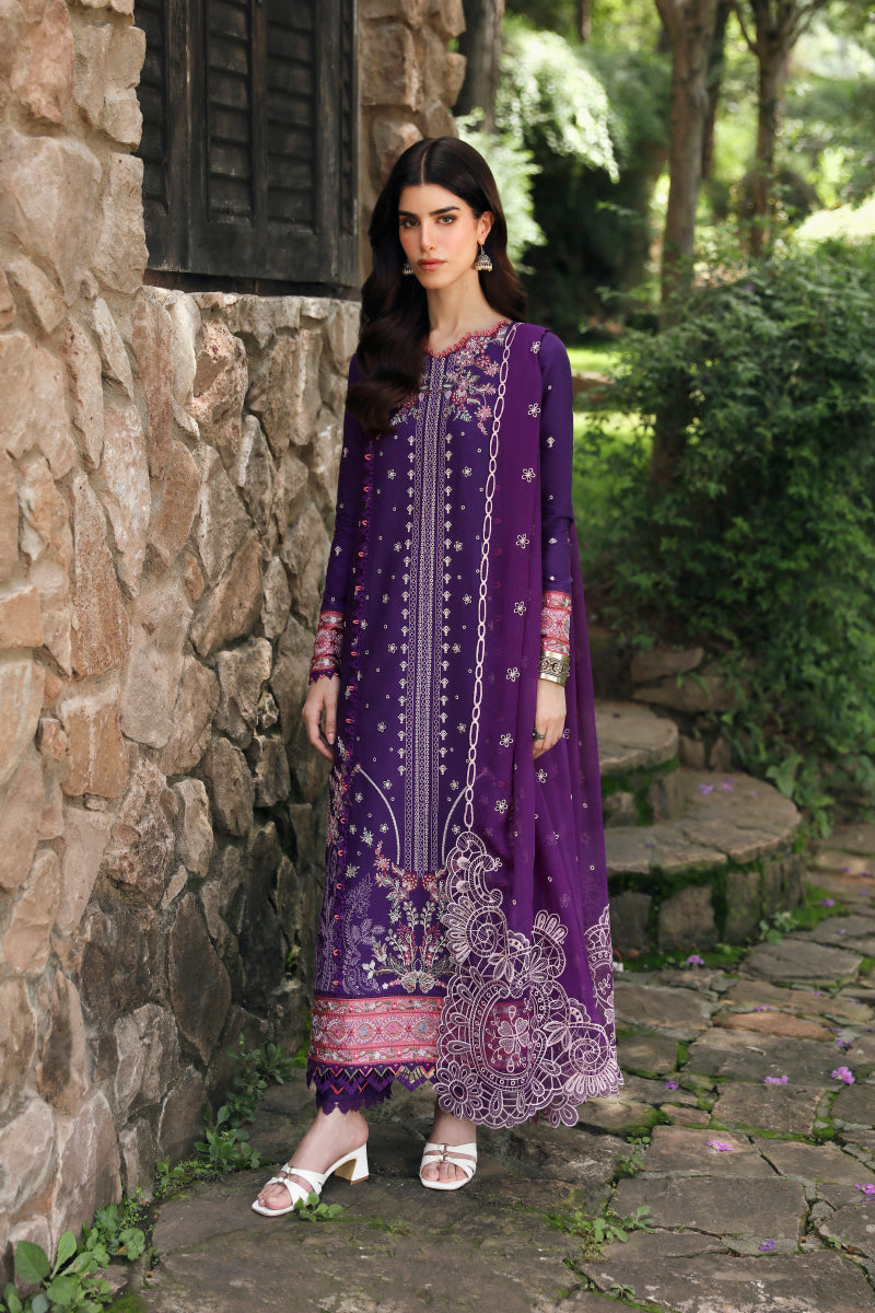 Qalamkar | Qlinekari Linen Collection | LM-15 EIMERA by Qalamkar - Designer Dress - Type: Luxury - Available at Libayah - 100% Original