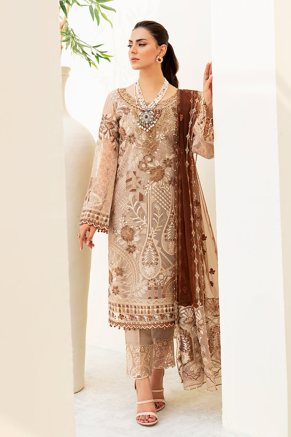 Ramsha | Minhal Organza Collection | M-904 by Ramsha - Designer Dress - Type: Ladies Clothes - Available at Libayah - 100% Original