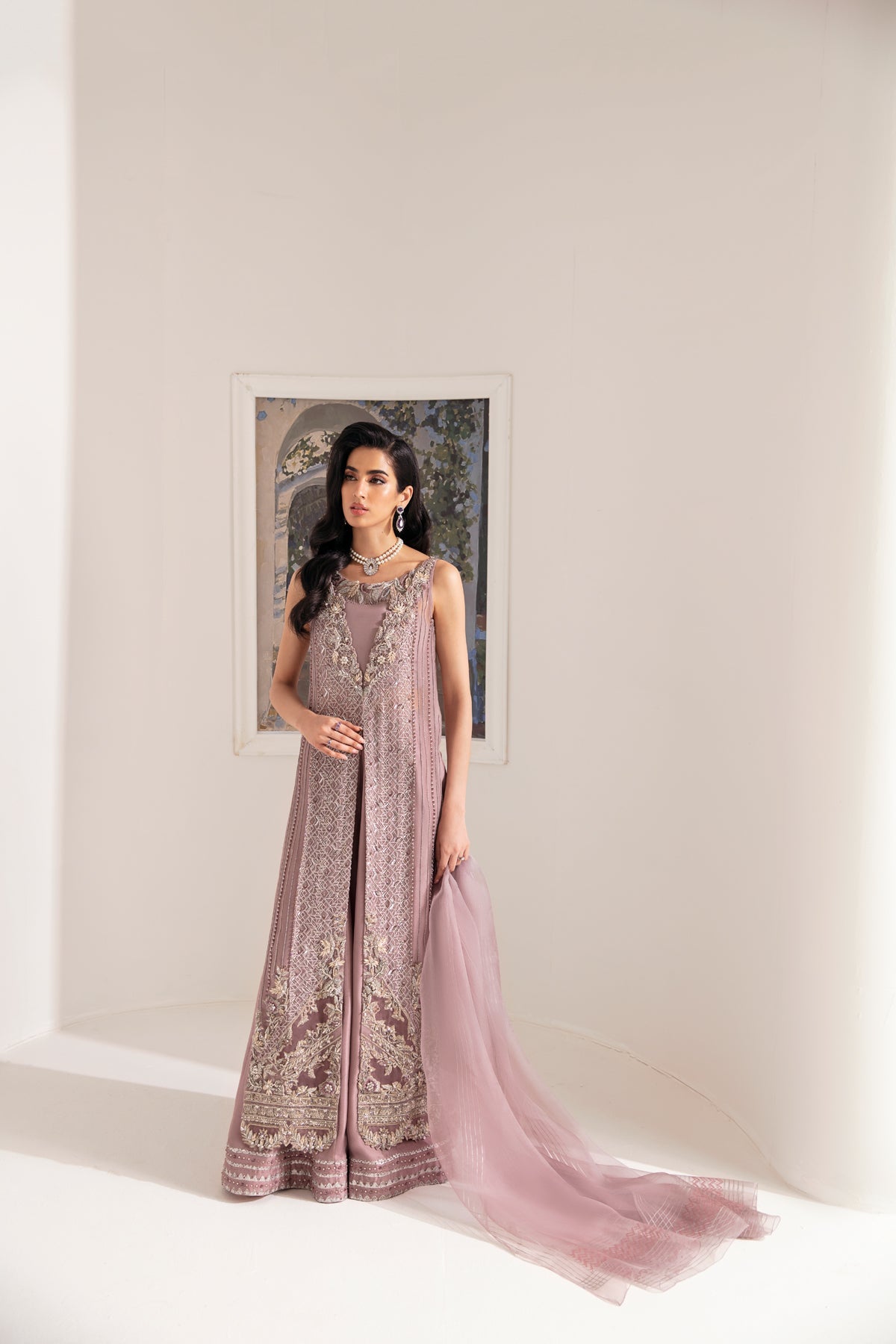 Ayesha and Usman | Aura Luxury Pret | PERIWINKLE by Ayesha and Usman - Designer Dress - Type: Ladies Clothes - Available at Libayah - 100% Original