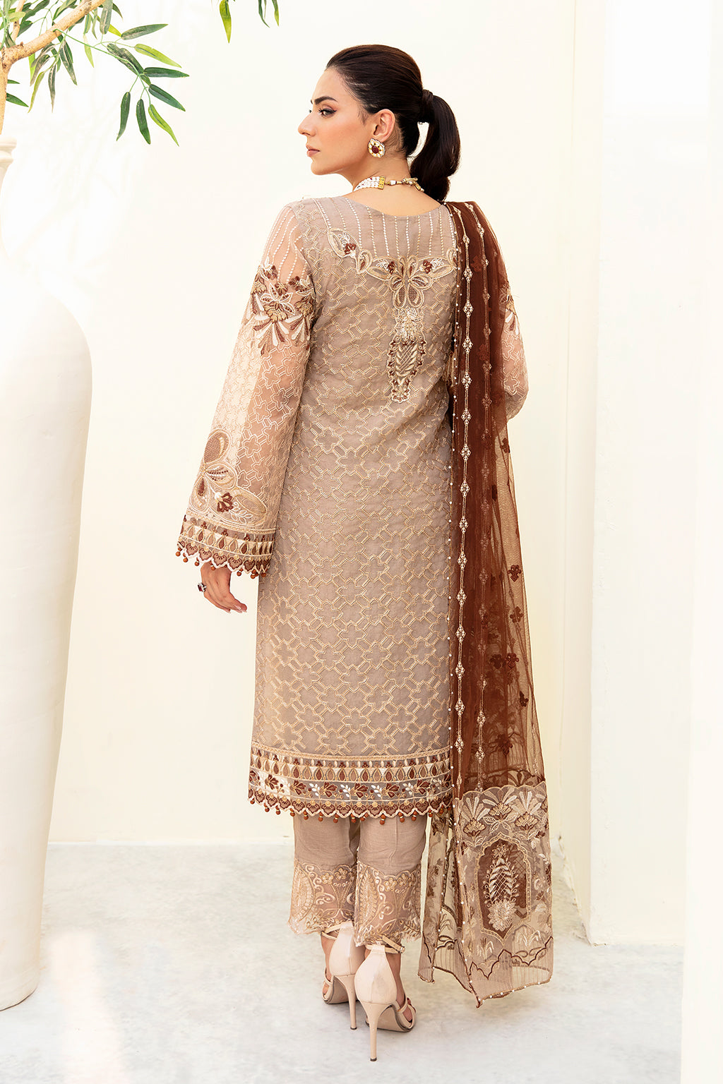 Ramsha | Minhal Organza Collection | M-904 by Ramsha - Designer Dress - Type: Ladies Clothes - Available at Libayah - 100% Original