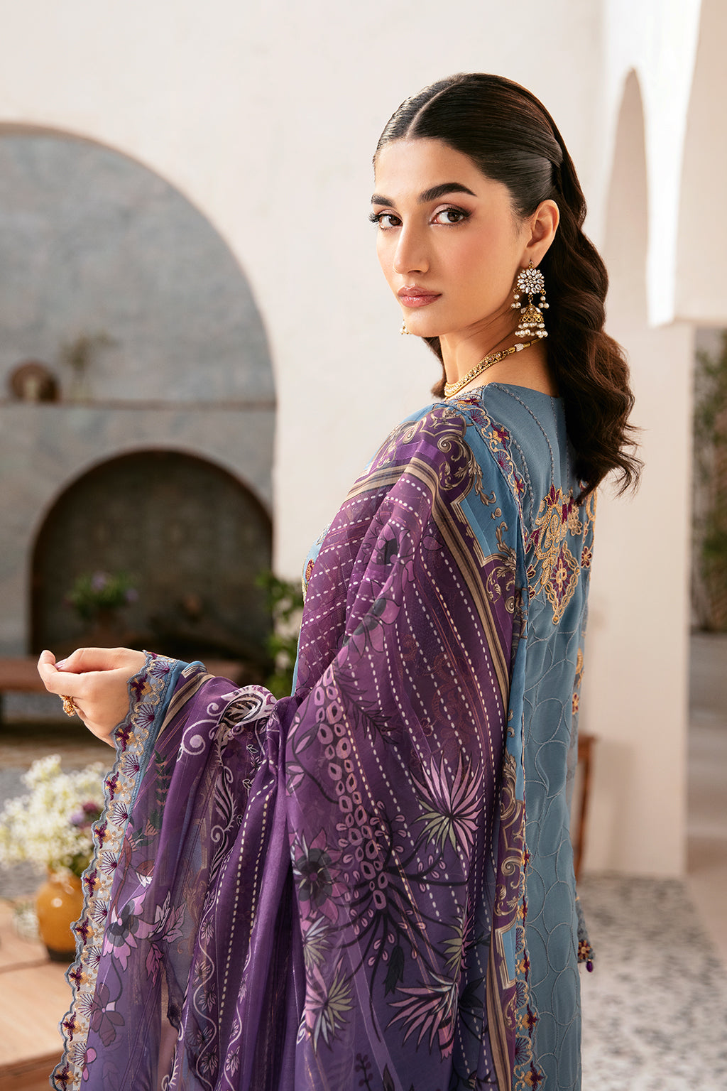 Ramsha | Rangoon Chiffon Collection 24 | D-1202 by Ramsha - Designer Dress - Type: Ladies Clothes - Available at Libayah - 100% Original