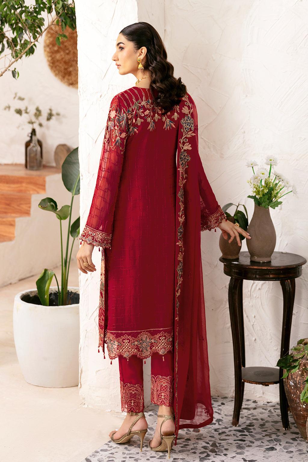 Ramsha | Rangoon Chiffon Collection 24 | D-1205 by Ramsha - Designer Dress - Type: Ladies Clothes - Available at Libayah - 100% Original