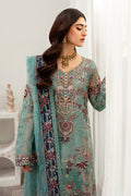 Ramsha | Minhal Organza Collection | M-1001 by Ramsha - Designer Dress - Type: Ladies Clothes - Available at Libayah - 100% Original