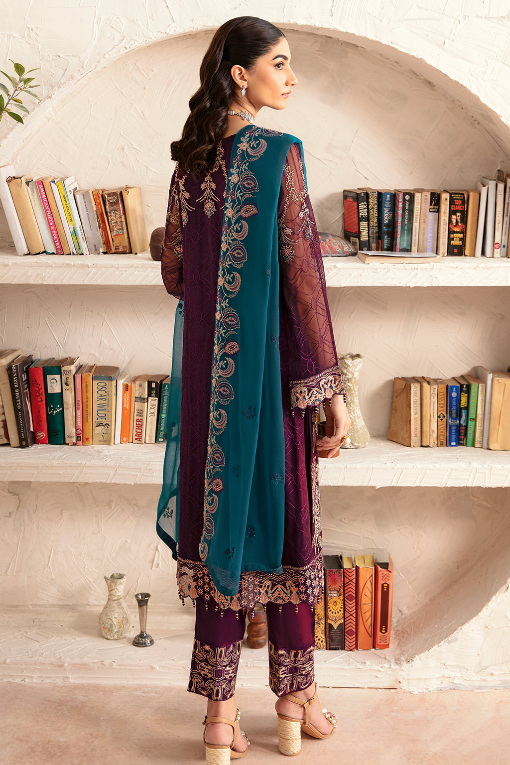 Ramsha | Rangoon Chiffon Collection 24 | D-1211 by Ramsha - Designer Dress - Type: Ladies Clothes - Available at Libayah - 100% Original