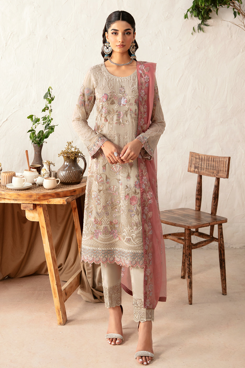 Ramsha | Rangoon Chiffon Collection 24 | D-1212 by Ramsha - Designer Dress - Type: Ladies Clothes - Available at Libayah - 100% Original