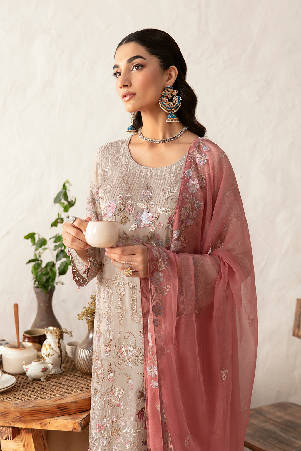 Ramsha | Rangoon Chiffon Collection 24 | D-1212 by Ramsha - Designer Dress - Type: Ladies Clothes - Available at Libayah - 100% Original